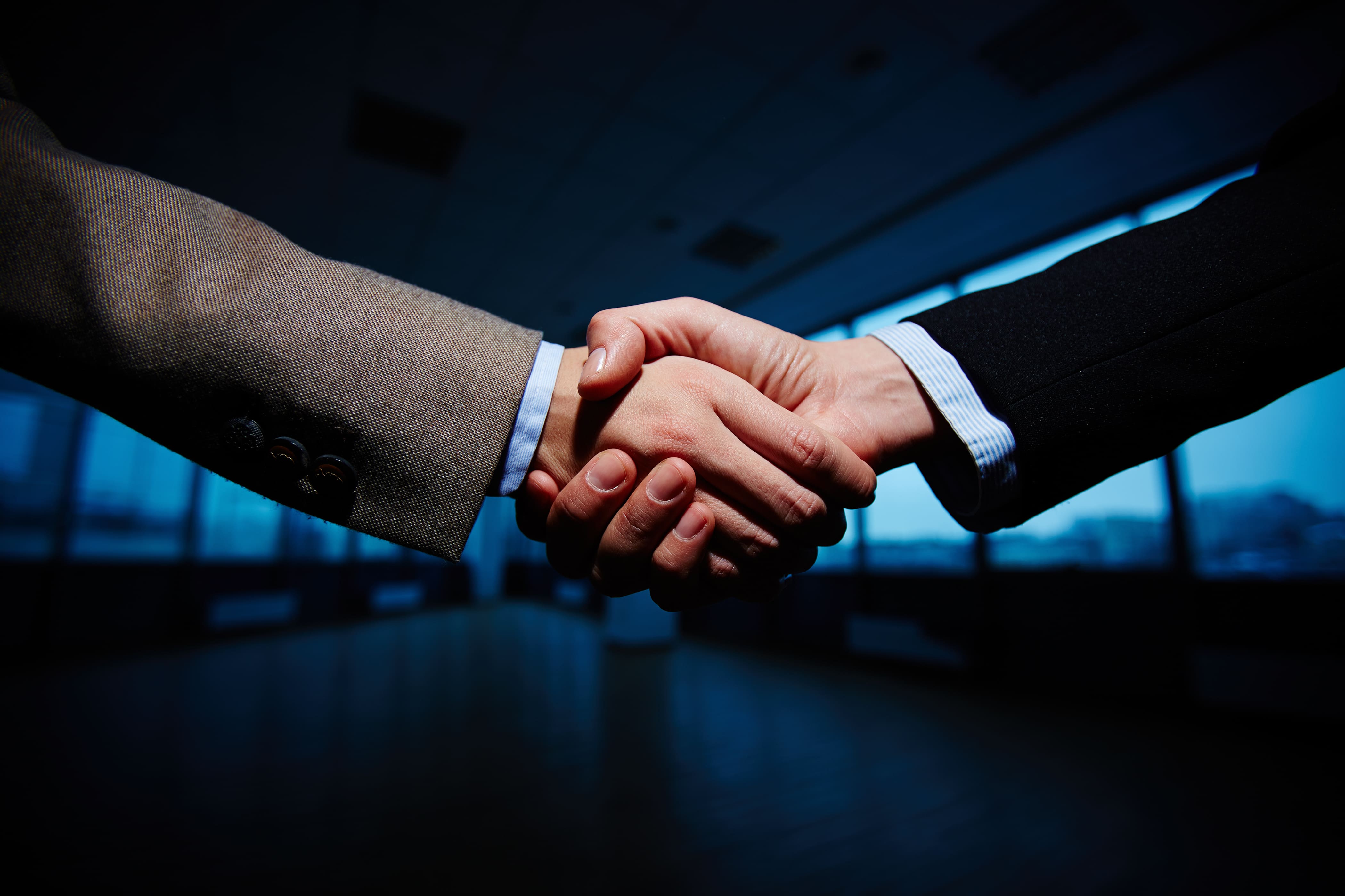 Partner handshake